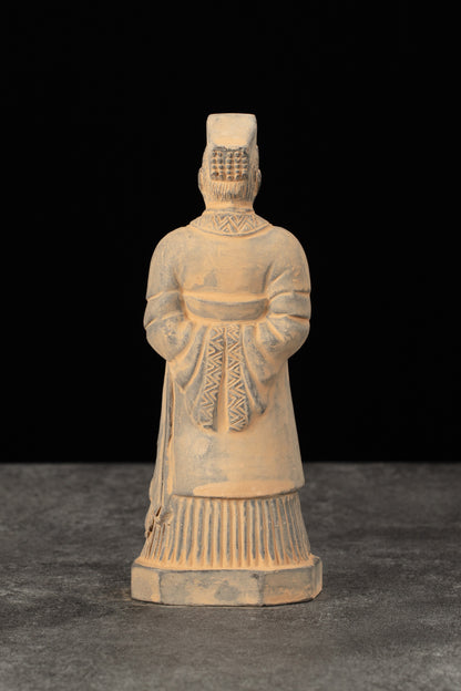 15CM Emperor - CLAYARMY -Majestic aura of Clayarmy's 15CM Emperor Qin Terracotta Warrior, a testament to historical craftsmanship.