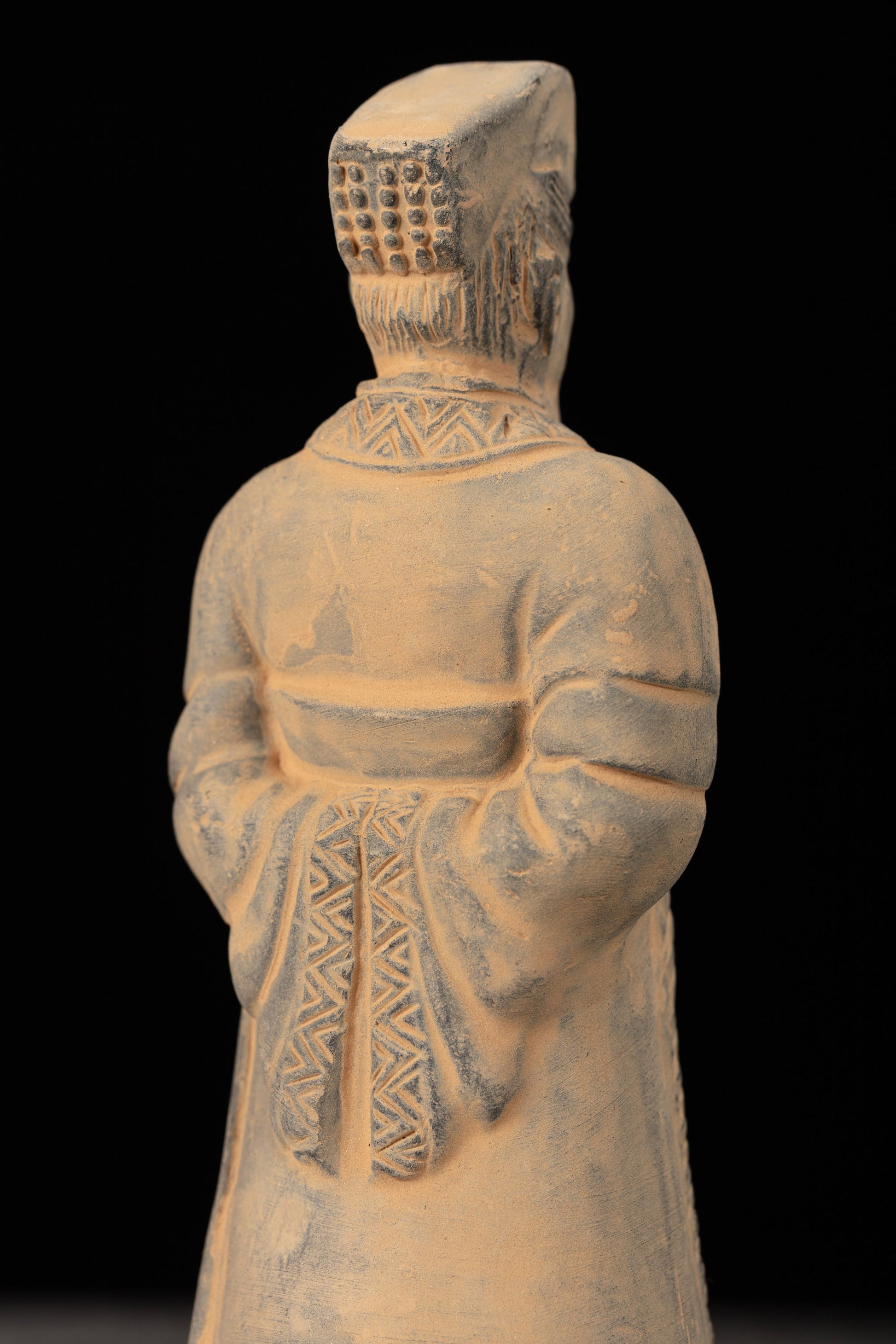 15CM Emperor - CLAYARMY -Distinctive features of Clayarmy's 15CM Emperor Qin Terracotta Warrior, offering a close look at ancient Chinese art.