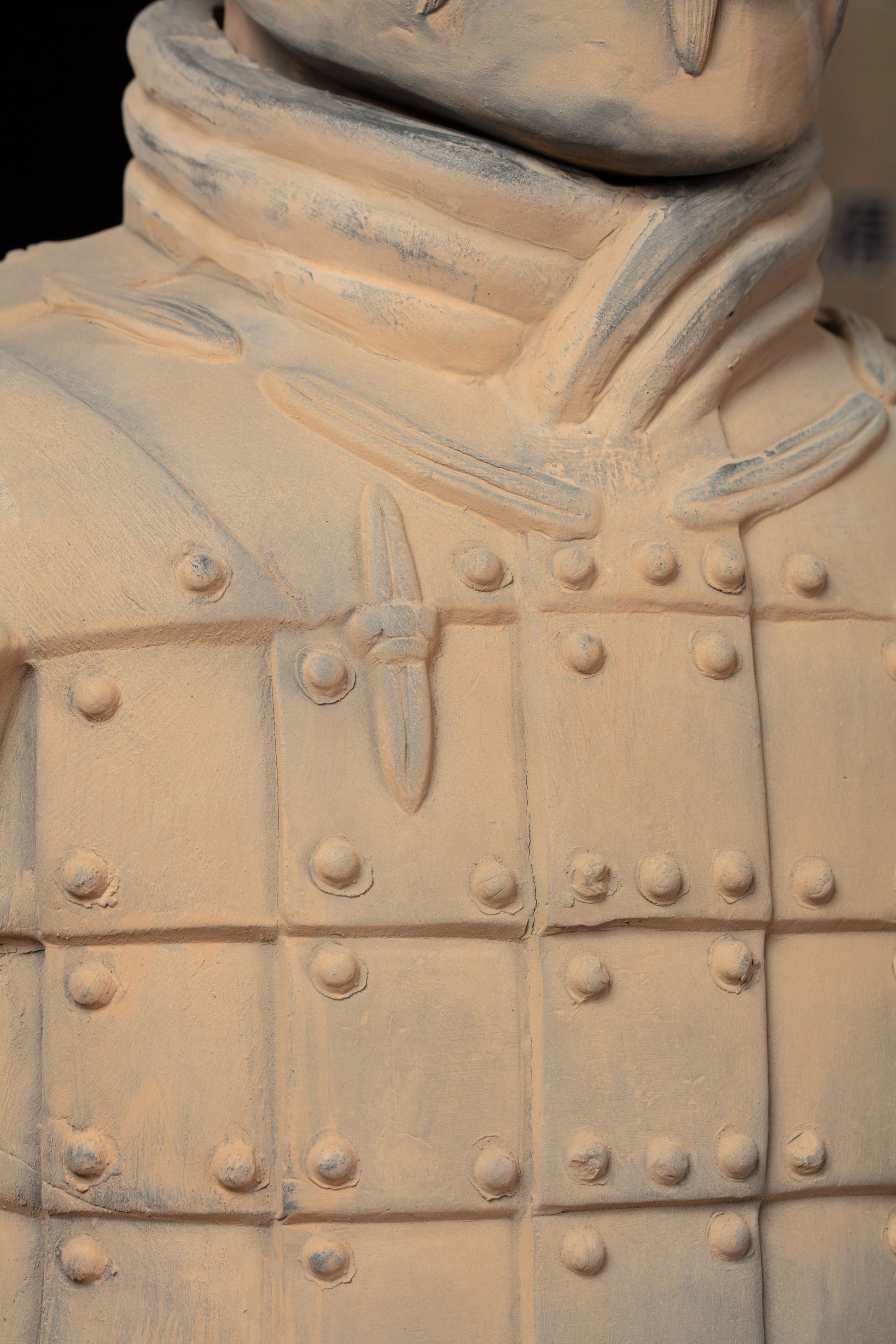 1.8M Soldier - CLAYARMY-1.8M Terracotta Soldier Figurine Close-up
