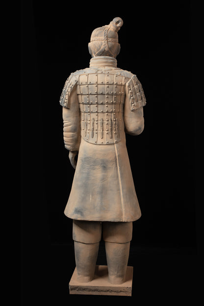 1.8M Soldier - CLAYARMY-Detailed 1.8M Terracotta Soldier Replica