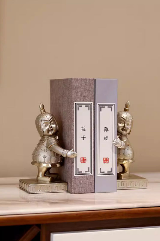 Terracotta Bookends