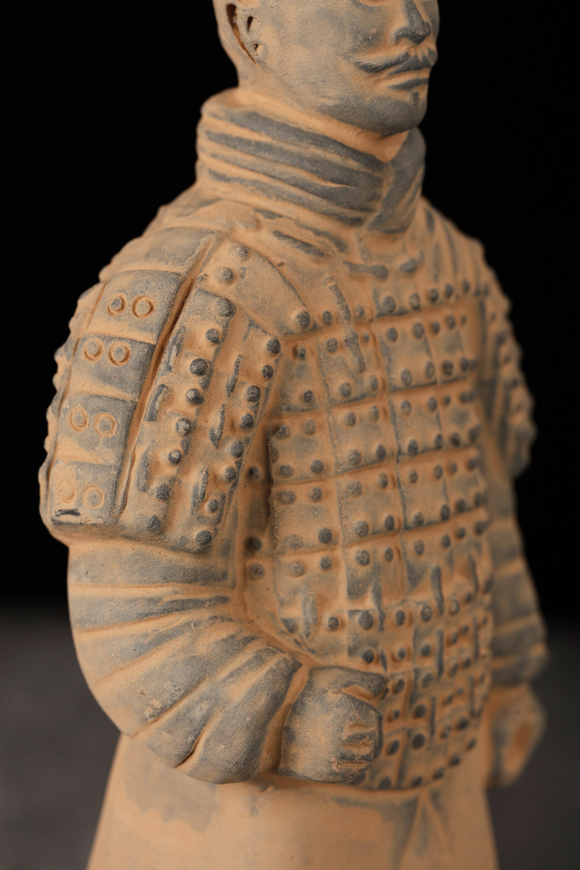 20CM Soldier - CLAYARMY-20CM Terracotta Soldier Figurine Close-up