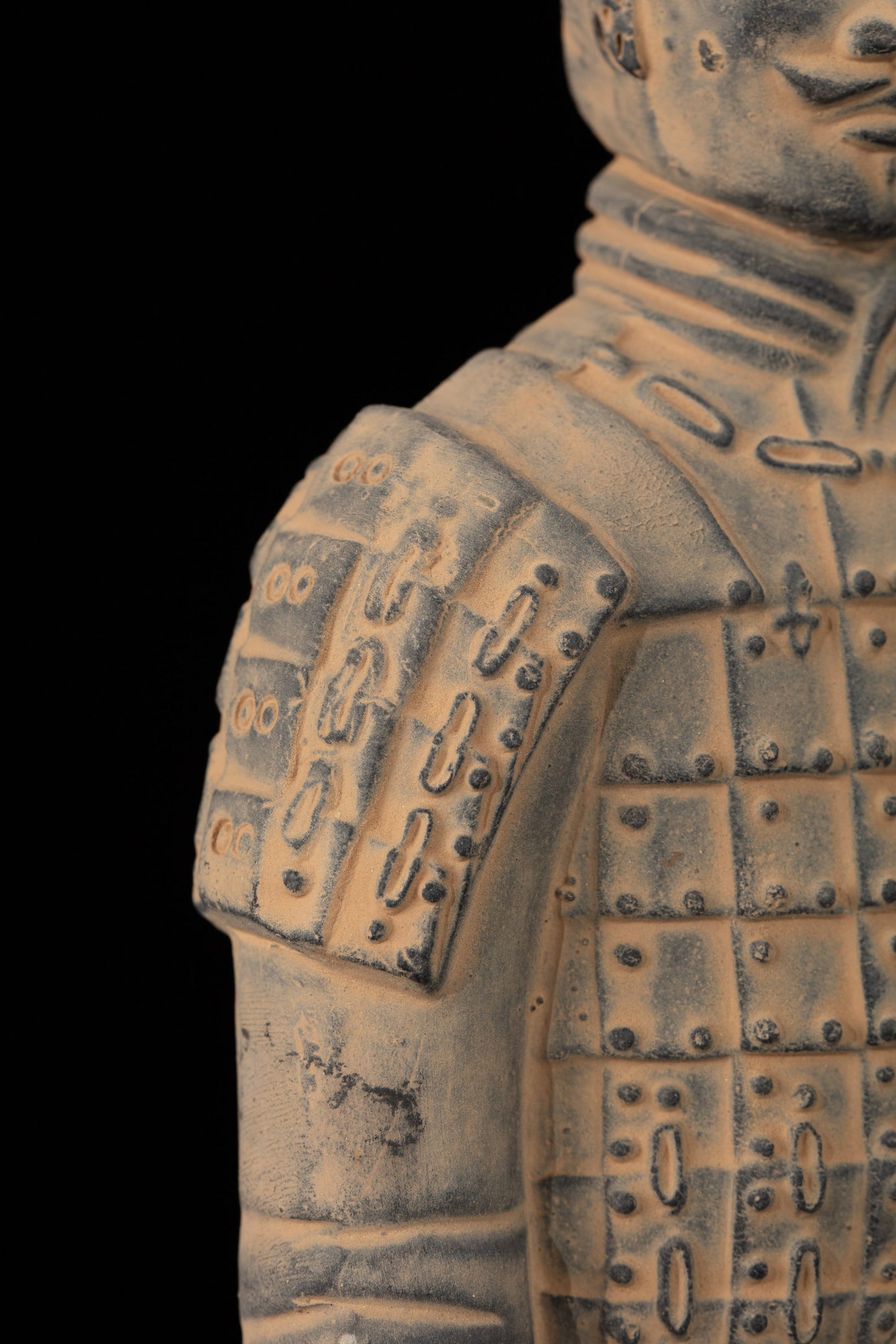 25CM Soldier - CLAYARMY-25CM Terracotta Soldier Figurine Close-up