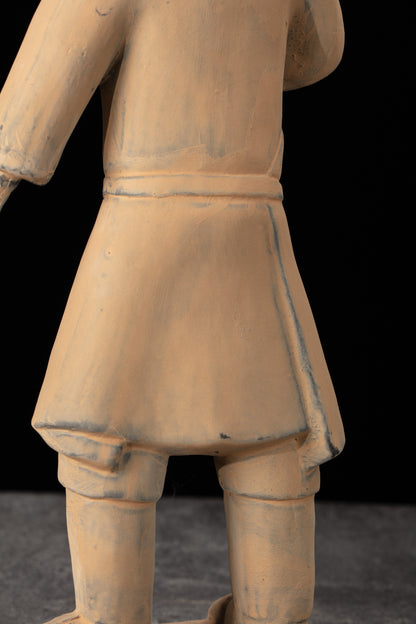 35CM Standing Archer - CLAYARMY-Intricate details come to life in this close-up of the 35CM Standing Archer figurine, emphasizing facial expressions and artistic nuances.