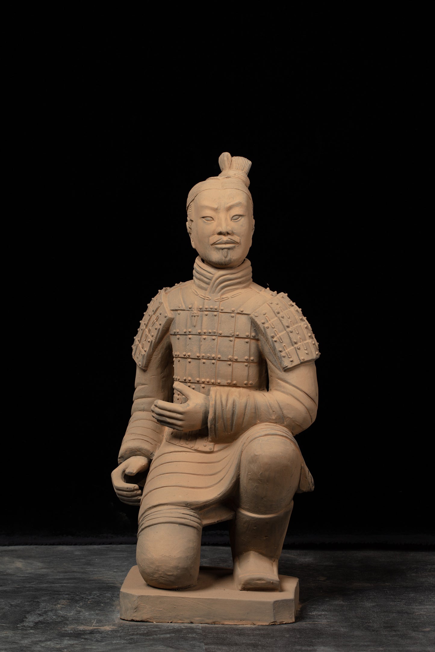 70CM Kneeling Archer - CLAYARMY-70CM Kneeling Archer Replica - Monumental Elegance in Terracotta Soldiers Collection