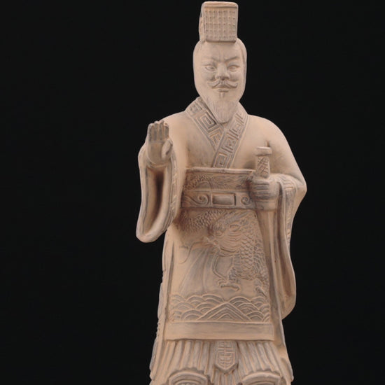 35CM Emperor - CLAYARMY - Embark on a visual journey through history with a captivating video featuring Clayarmy's 35CM Emperor Qin Terracotta Warrior. Witness the grandeur and craftsmanship of ancient China.